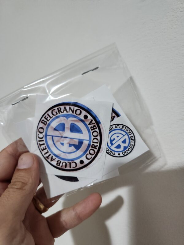 Sticker Belgrano bolsita x 5 cod 2860