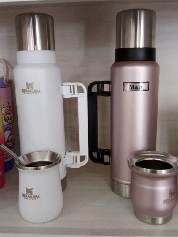 TERMO ACERO Y MATE ACERO LUO cod4618