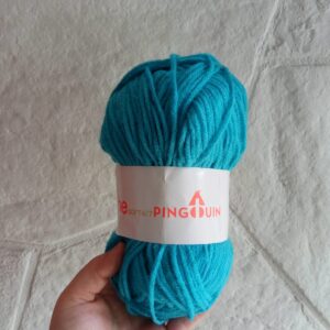 OVILLO LANA TURQUESA 4/7 SOFT 100GR  cod5809