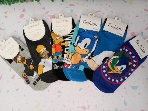 SOQUETE PERSONAJES FASHION cod5499 - Imagen 2