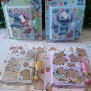 LIBRETITA CON LAPICERA STITCH/CAPI cod6023
