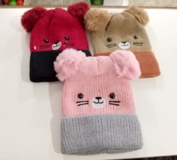 GORRO OSITO POMPON cod6400