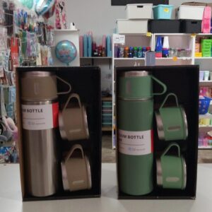 TERMO CON 3 TAZAS LISO cod6328