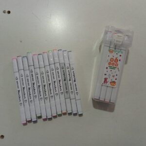 MARCADOR DOBLE PUNTA X12 FINOS cod6397