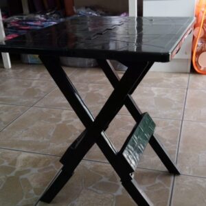 MESA PLEGABLE NEGRA 44x44x50 cod6431