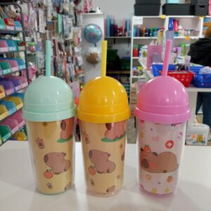 VASO PERSONAJE STITCH/CAPIBARA/LABUBU cod6368