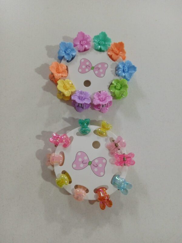 HEBILLA X10 FLOR CONEJITO cod6415
