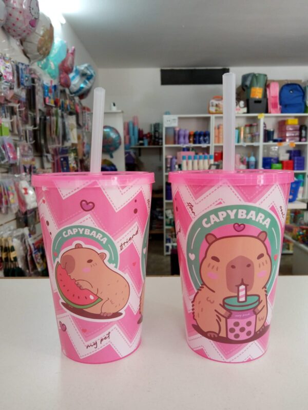 VASO CAPIBARA ROSA cod6535