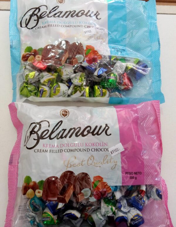 BOLSA BOMBON BELLAMOUR 500GR cod6552