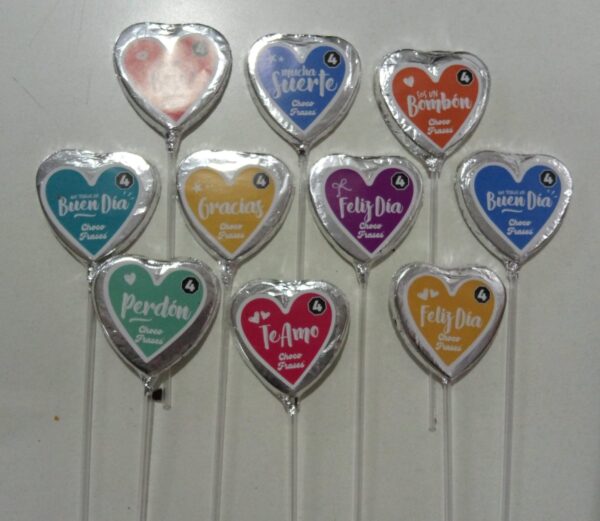PALETA CHOCOLATE FRASES cod6754