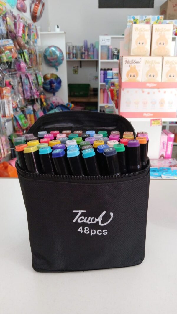 ESTUCHE MARCADOR DOBLE PUNTA X48cod 6738