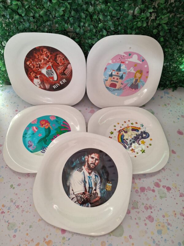 PLATO INFANTIL PERSONAJES cod 340