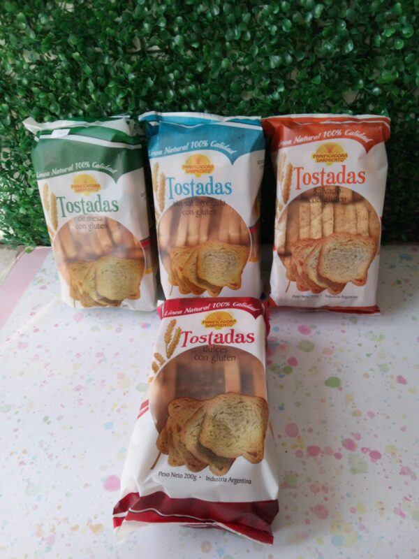 TOSTADA PAQUETE 200GR cod6953