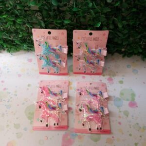 HEBILLA UNICORNIO GLITTER cod7138