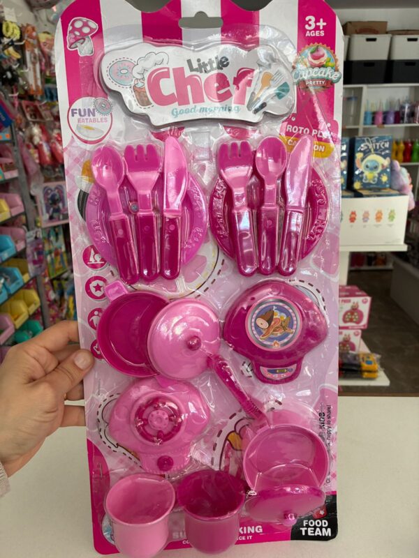 SET CHEF ROSA cod7022