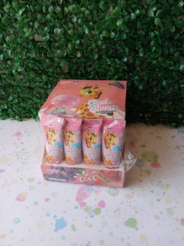CAJA CHICLE EN POMO cod7154