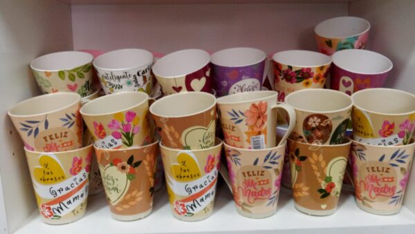 OFERTA 10 TAZAS CONICAS MAMÁ cod7269