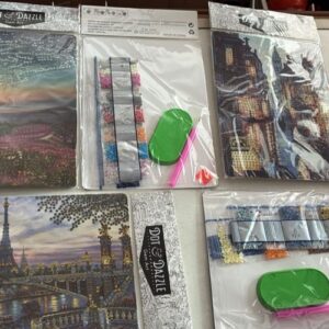 PINTAR CON CRISTALES PAISAJE cod7217