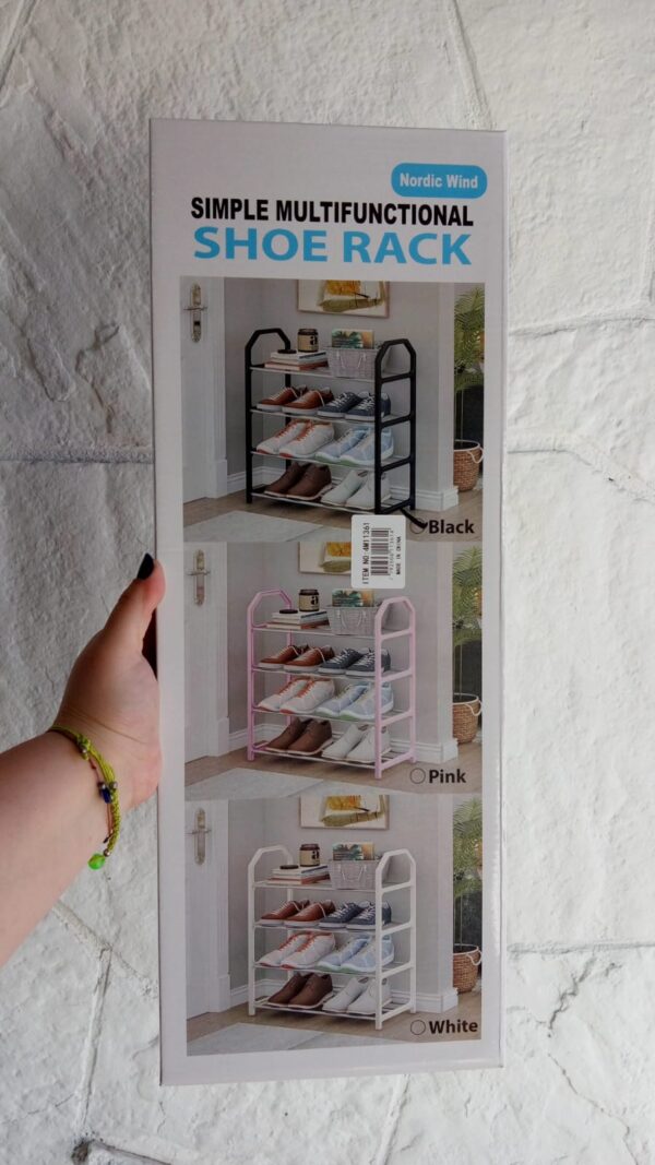 ORGANIZADOR DE CALZADO 4 NIVELES cod 7328