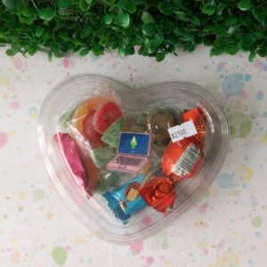 BANDEJA GOLOSINERA CORAZON cod7179