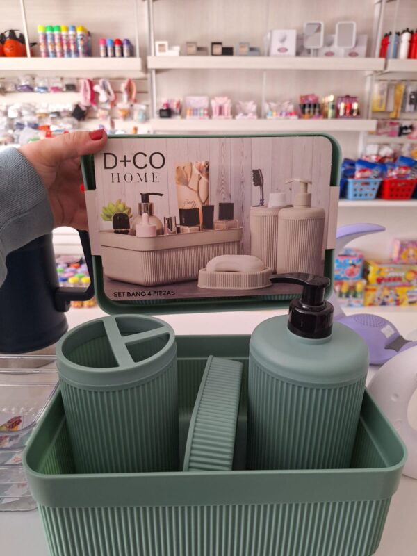 SET DE BAÑO 4 PIEZAS cod7367