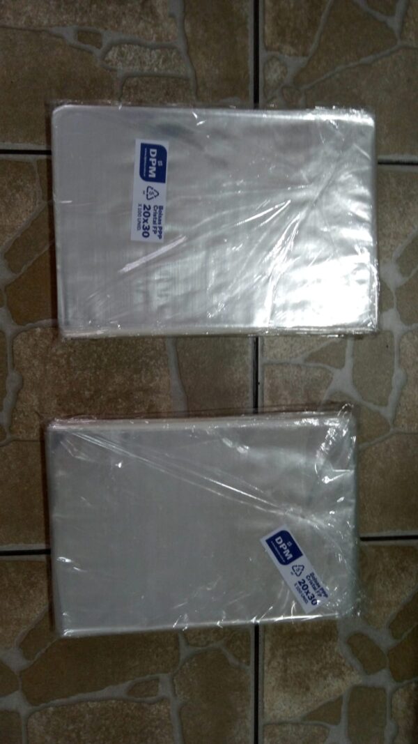 BOLSA POLIPROPILENO 20X30 x100 cod7271