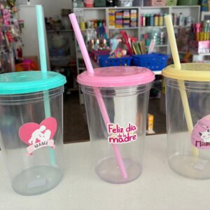 VASO ACRILICO STICKER MAMÁ cod7295