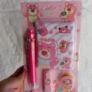 SET ESCOLAR LIBRETA 4PCS cod7332