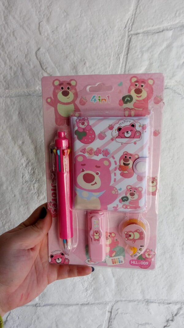 SET ESCOLAR LIBRETA 4PCS cod7332
