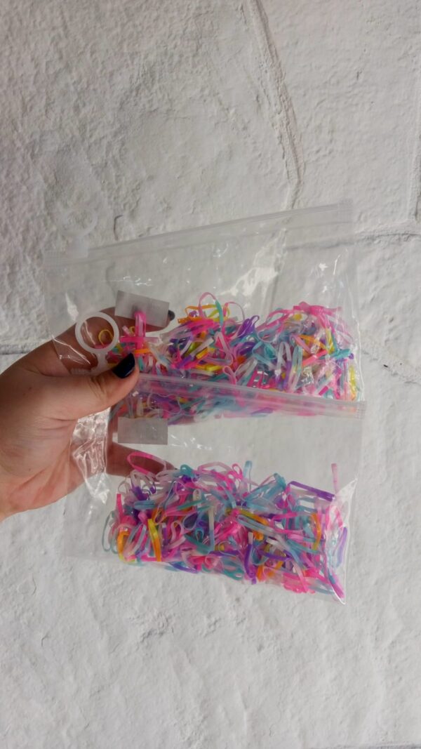 COLITA TRENZA PASTEL BOLSITA ZIP cod7353