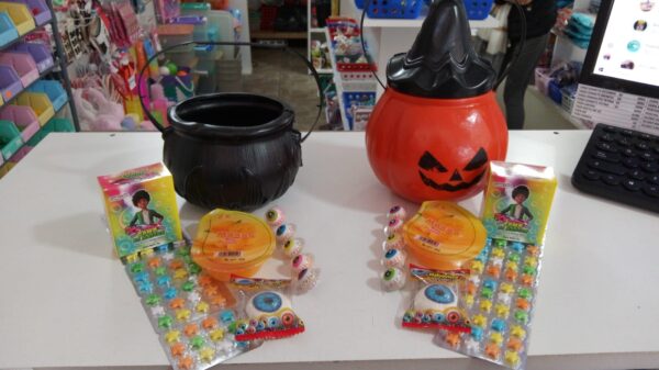 CALABAZA O CALDERA CON GOLOSINAS cod7199