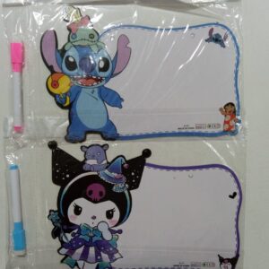 PIZARRA KUROMI STITCH CON FIBRON cod7233