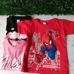 REMERA MANGA CORTA ESTAMPADA NIÑO cod7197