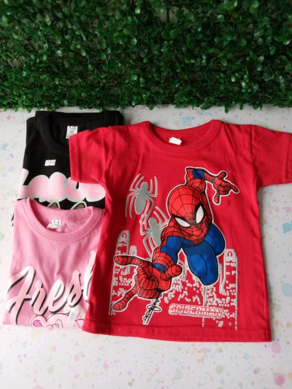 REMERA MANGA CORTA ESTAMPADA NIÑO cod7197