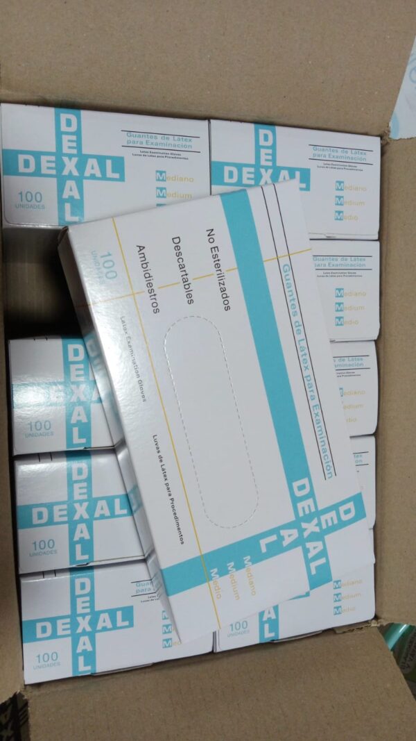 CAJA GUANTE LATEX X100 cod7272