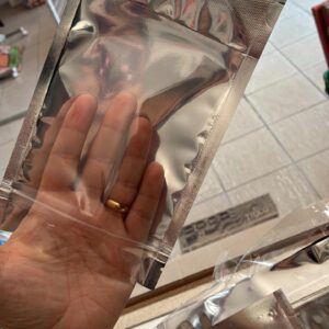 BOLSA ZIPLOC PLATEADA 12X20 cod7529