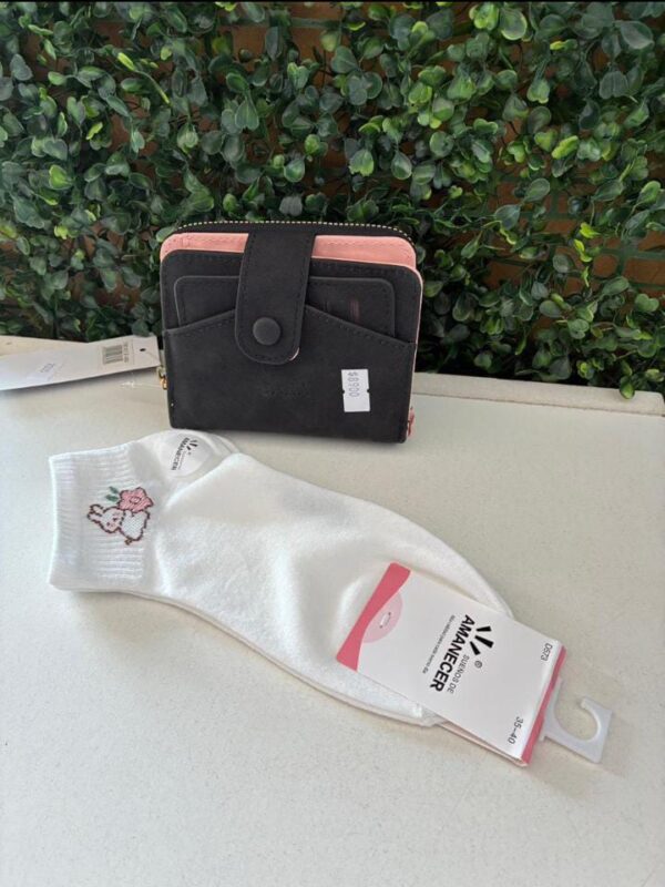 BILLETERA + SOQUETE AMANECER cod7403