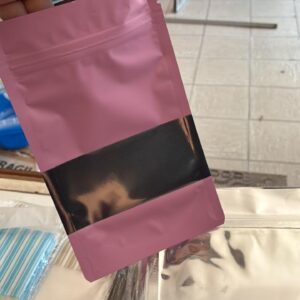 BOLSA ZIPLOC ROSA 16X25 cod7529