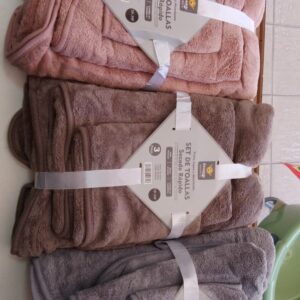SET TOALLON SECADO RAPIDO + DOS TOALLAS cod7220