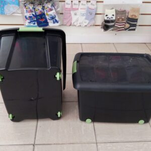 CONTENEDOR 30 LTOS CON TRABA Y RUEDITAS cod7434