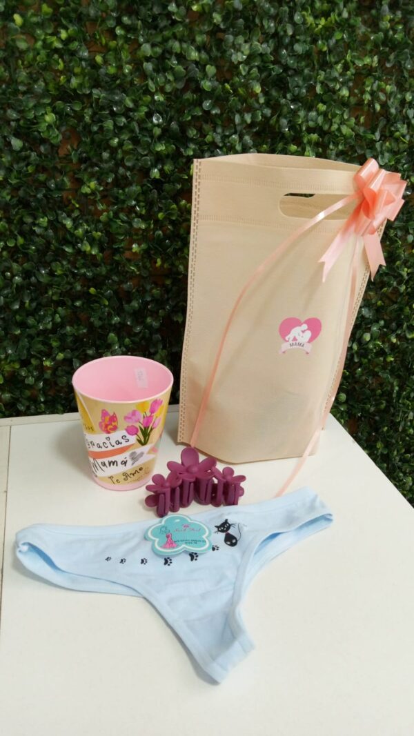 BOLSITA+BOMBACHA+BROCHE MAMÁ cod7433