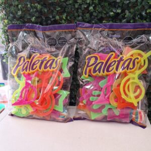 10 PALETAS + ANTEOJOS cod7935