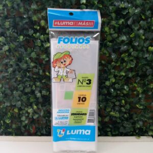 FOLIO NRO3 X10 cod8028