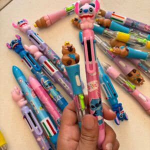 LAPICERA STITCH/CAPIBARA COLORES cod8138