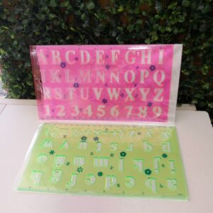 REGLA LETRAS X2 cod8025