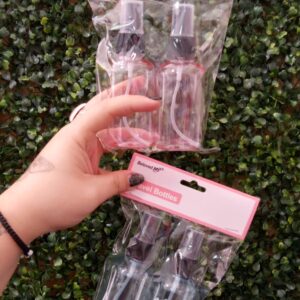 BOTELLA DE VIAJE X2  SPRAY cod7980