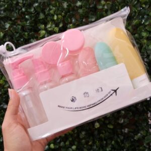 SET DE VIAJE PASTEL X9 cod7963