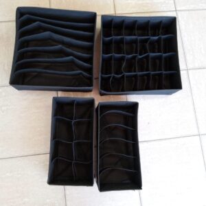 ORGANIZADOR PLEGABLE TELA X4 UNIDADES cod8127