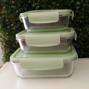 HERMETICO VIDRIO 3 PIEZAS cod8103