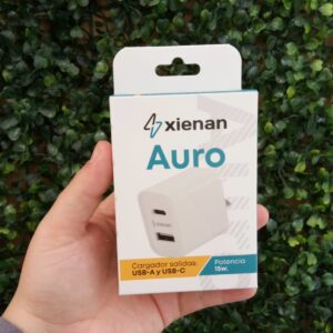 ADAPTADOR PARA CARGADOR ENTRADA USB Y C cod8349